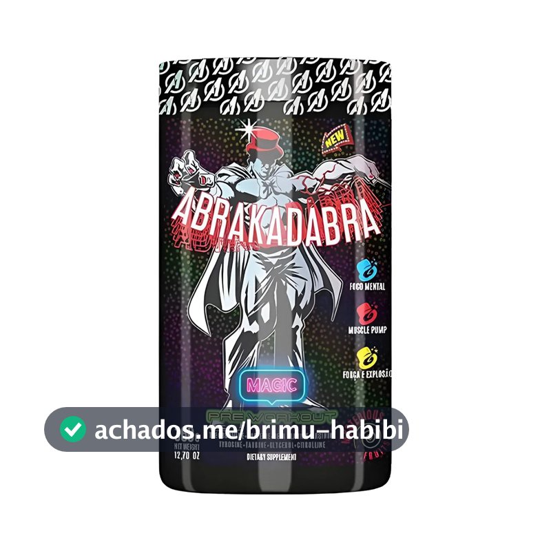 Pré Treino Maxeffect Pó 360g Sabor Mysterious Fruits