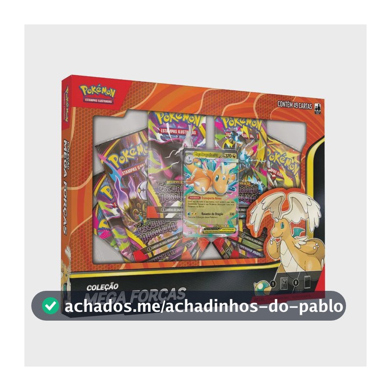 Box Pokémon: Coleção Mega Forças Mega Dragonite Ex