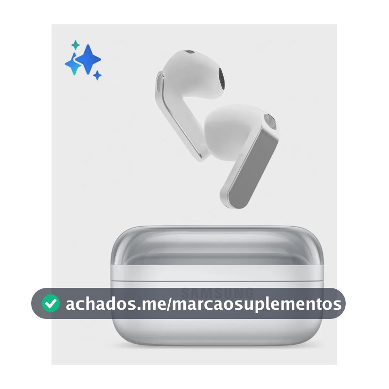 Samsung Galaxy Buds4,fone De Ouvido,galaxy Ai,gemini,branco