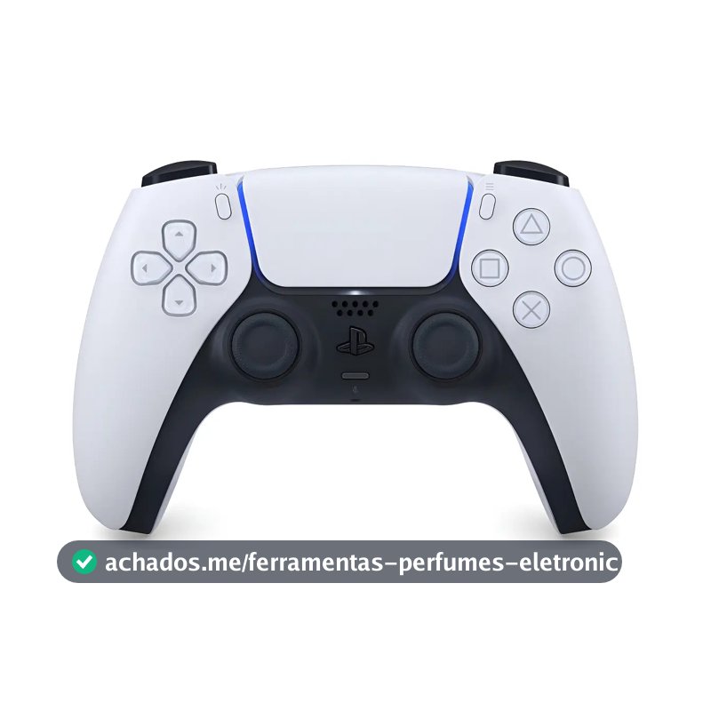 Controle Sony Dualsense Sem Fio White Ps5