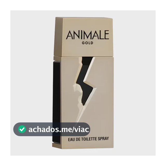 Animale Gold Eau De Toilette Edt Perfume Masculino 30ml