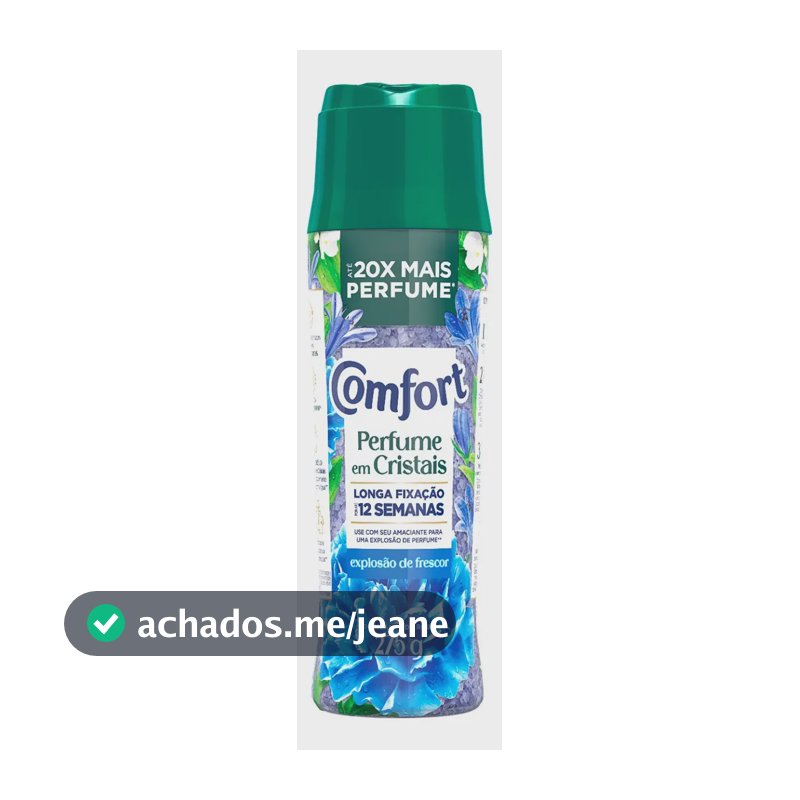 Comfort Boom Perfume em Cristais Explosão de Frescor 275g