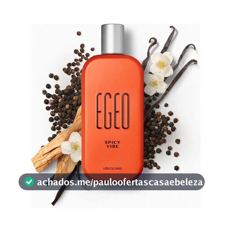Egeo spicy vibe colônia 90ml