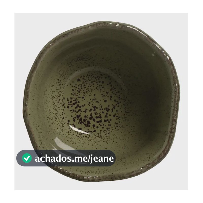 Jogo C/ 4 Bowl Orgânico Eco Jade 679ml Verde