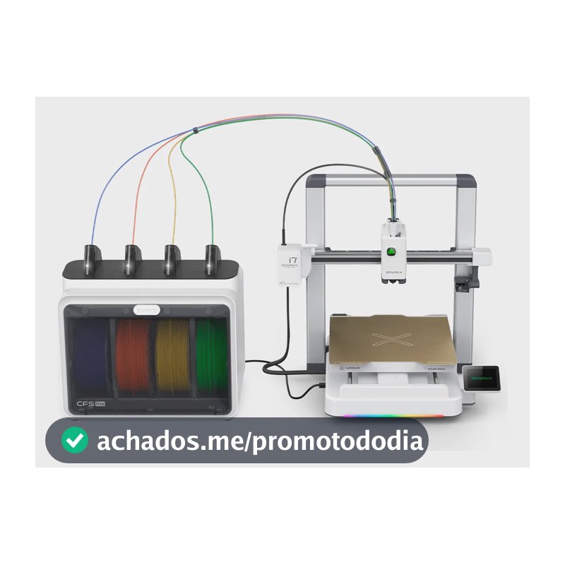 Impressora 3d Creality I7 Sparkx Color Combo Bivolt Com Cfs