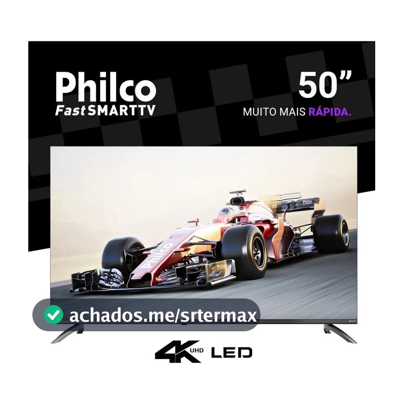 Smart Tv Philco 50 P50vik 4k Uhd Led Roku Dolby Audio Wi-fi Hdr10 110/220v
