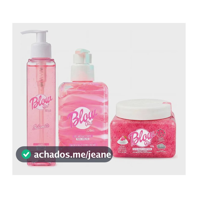 Kit Skincare Banho Morango Sabonete Esfoliante Pele De Seda