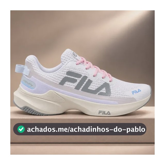 Tênis Fila Recovery Feminino Esportivo Oferta Corrida