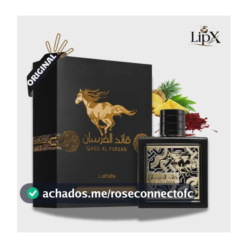 Perfume Árabe Qaed Al Fursan EDP Masculino 90ML