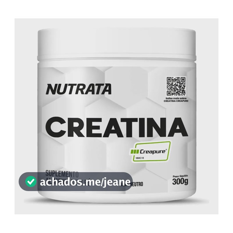 Creatina Creapure 300g Nutrata