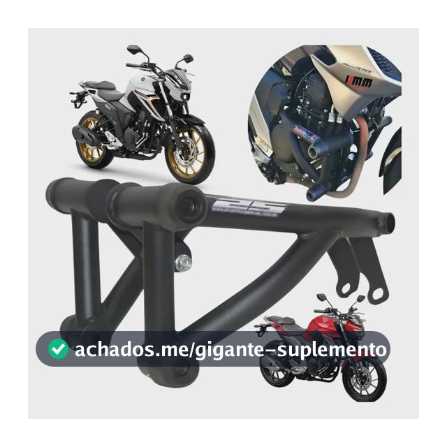 Slider De Motor Fz25  Stunt Race Cage Fazer 250 Fz-25