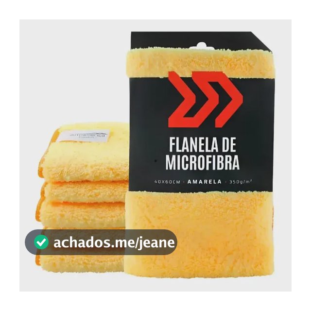 1 Flanela Microfibra Automotiva 40x60 Autoamerica
