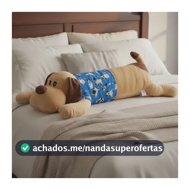 Urso Gigante Travesseiro Nasa Almofada Dog Xuxão Pelúcia
