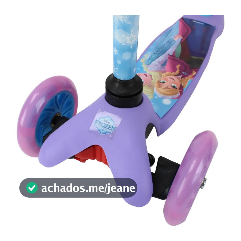 Patinete 3 Rodas-led-frozen-di0024 - Bbr Toys