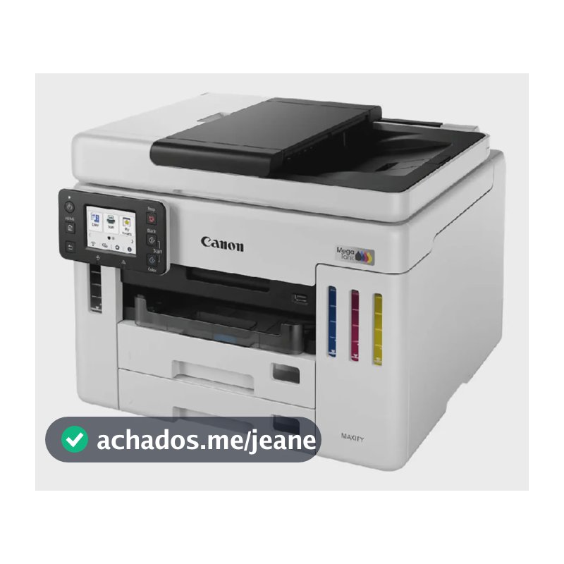 Impressora Multifuncional Canon Gx7110 Megatank Wi-fi Bivolt Branco