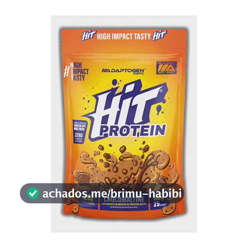 Proteína Adaptogen HIt Sabor Chocolate em pó x 900g