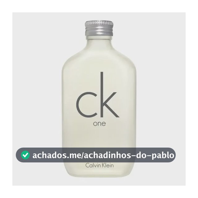Calvin Klein Ck One Edt 100ml