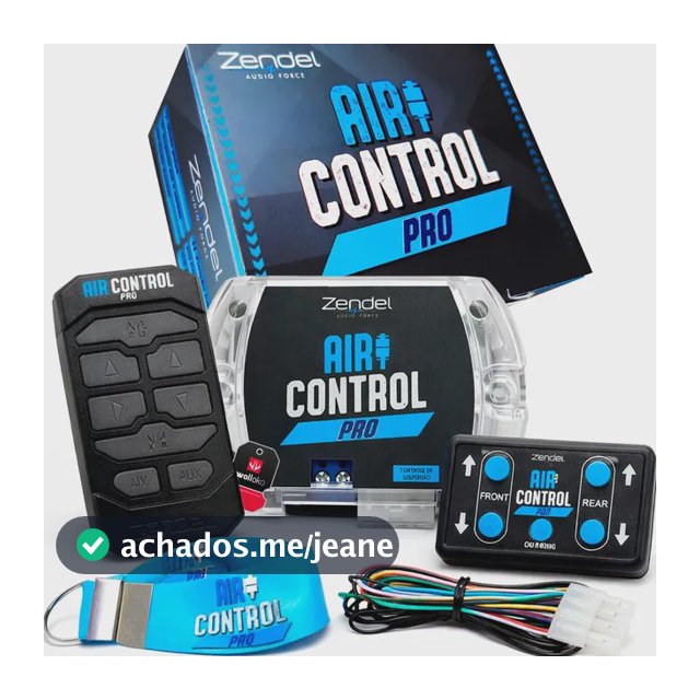 Central Controle Suspensão Ar Carro Caminhão 12v Zendel