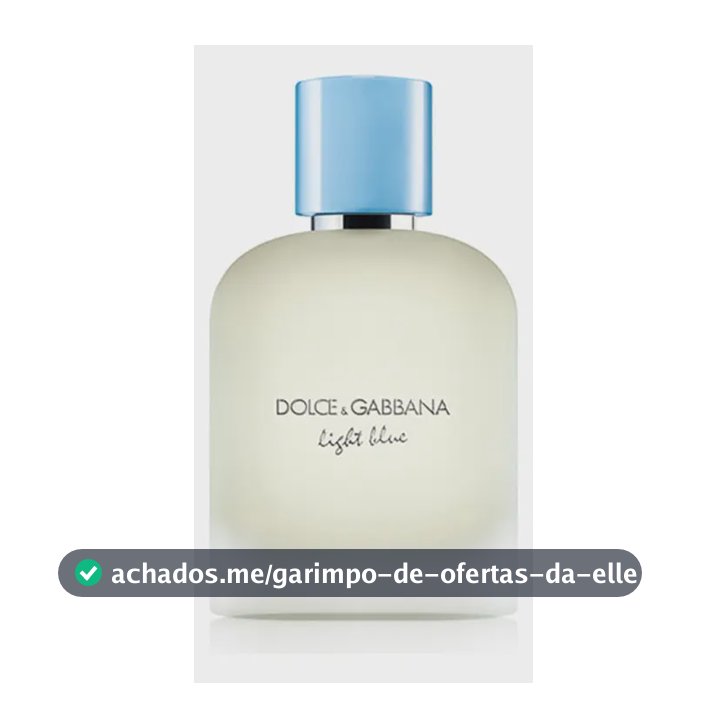 Dolce & Gabbana Light Blue Pour Homme EDT Perfume Masculino 100ml