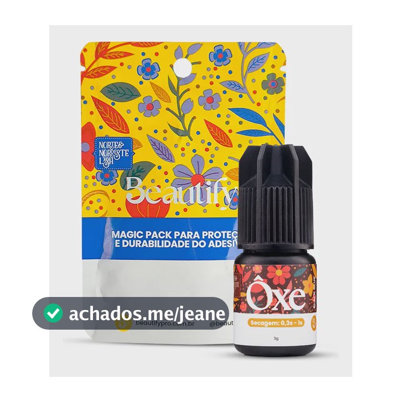 Cola Oxê Beautify Pro Para Extensão De Cílios 3g