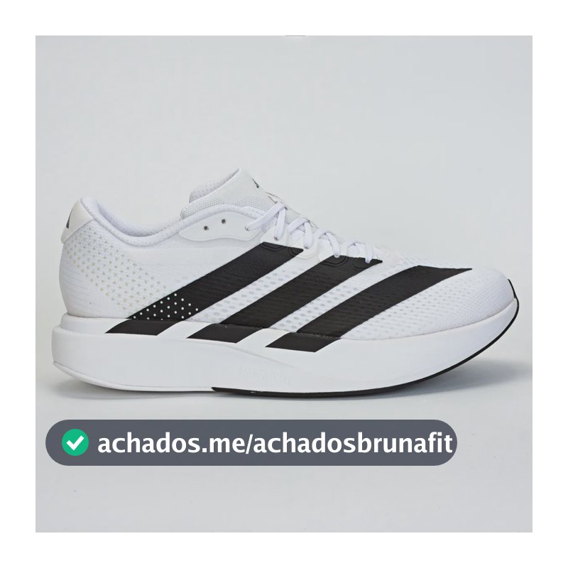 Tênis adidas Adizero Pacer Unissex Corrida Branco/preto 43