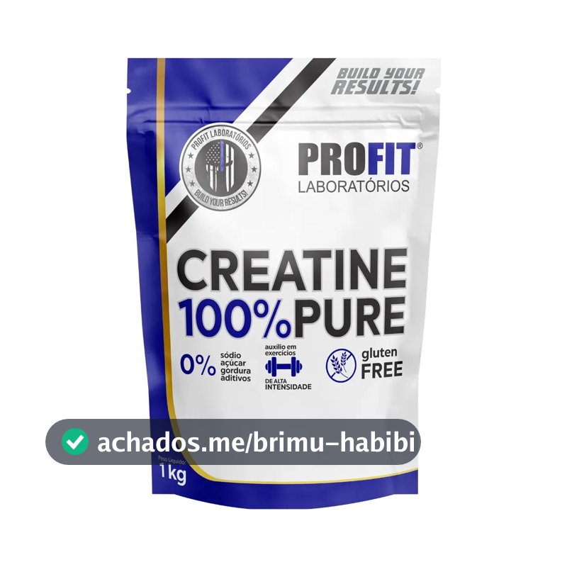 CREATINE 100% PURA REFIL 1KG - PROFIT