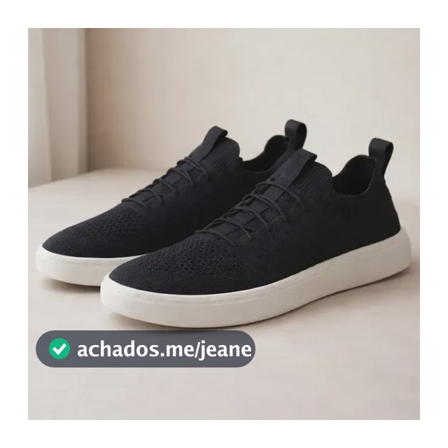 Tênis Slip Knit Meia Sapatênis Masculino Gel Conforto