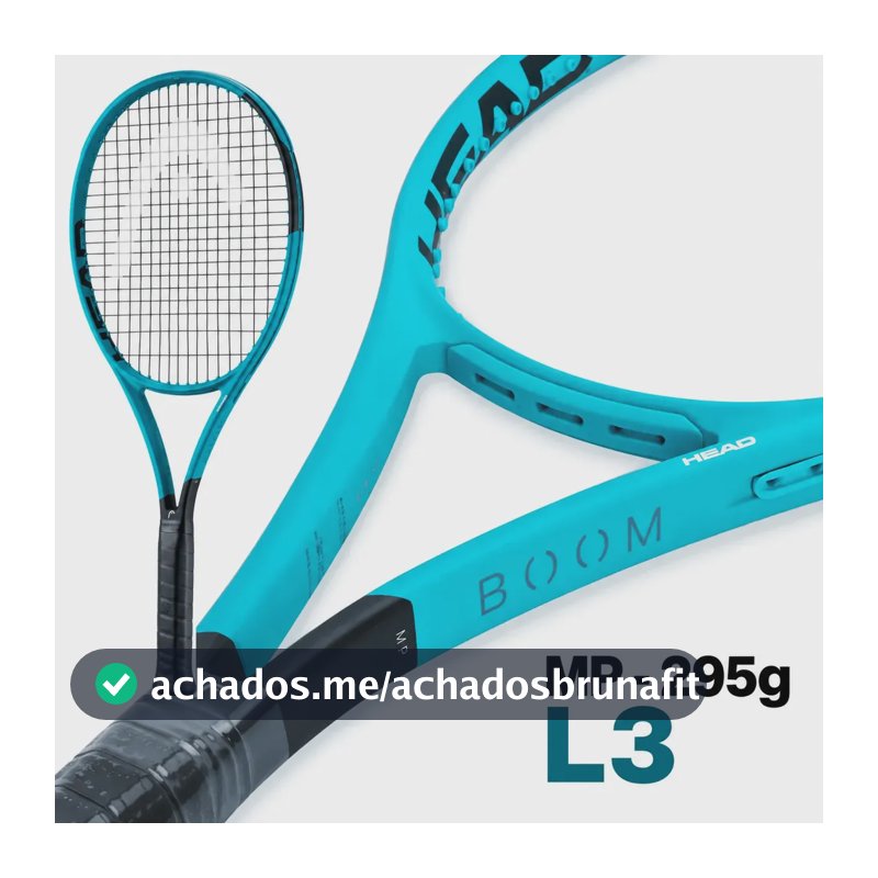Raquete De Tênis Head Boom Mp 2026 Azul - 295g - L3
