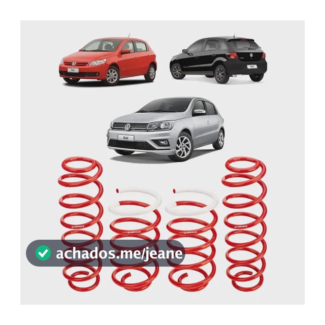 Kit 4 Molas Esportivas Gol G5 G6 G7 G8 Todos 2008 A 2023