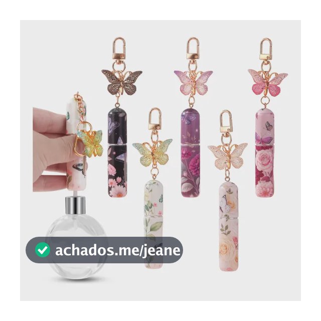 Frasco Spray Recarregável Para Perfume Com Chaveiro Model 1