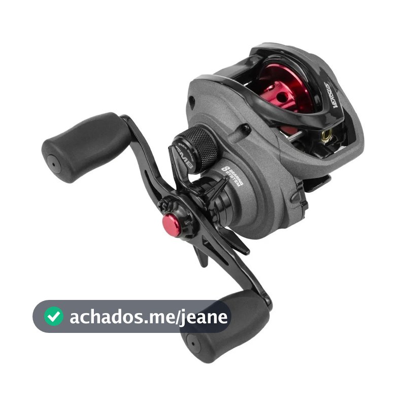 Marine Sports Versus 8000 carretilha recolhimento 8.1:1 lado da manivela esquerdo