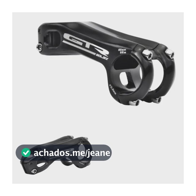 Mesa Bicicleta Aluminio Bike Mtb 80/90/100mm Negativa -17°