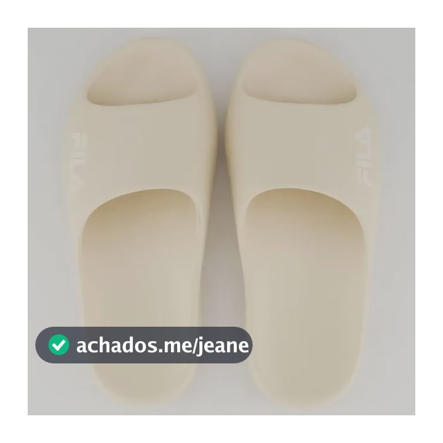 Chinelo Fila Drifter Foam Bege