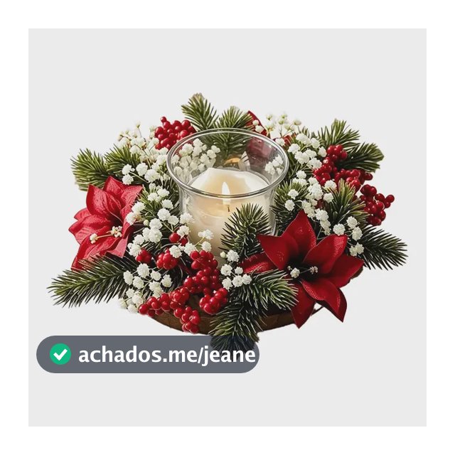 Decorações De Natal Decoração De Mesa Coroa De Velas Com Art
