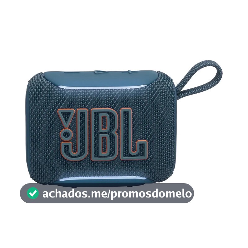 Caixa de som portátil com Bluetooth JBL GO5 - Azul