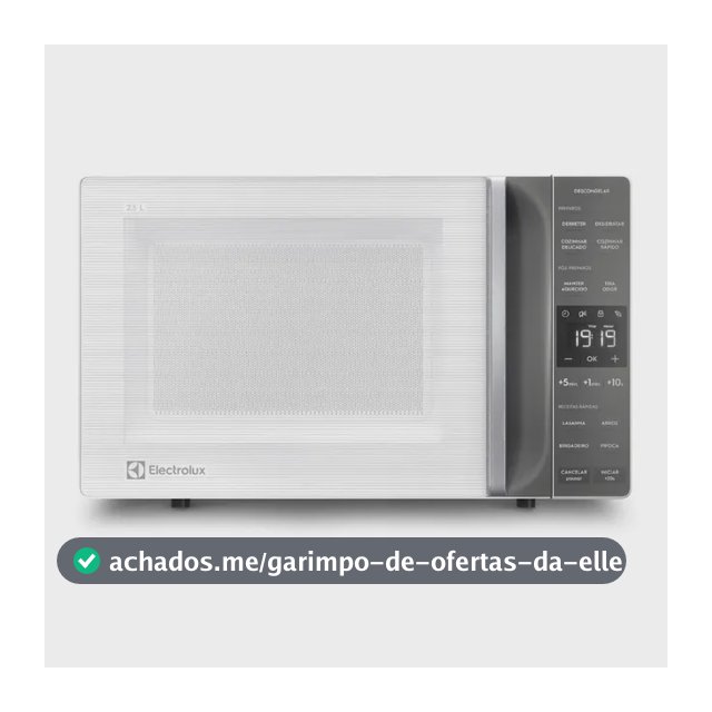 Micro-ondas Electrolux Branco 23L Efficient ME23B