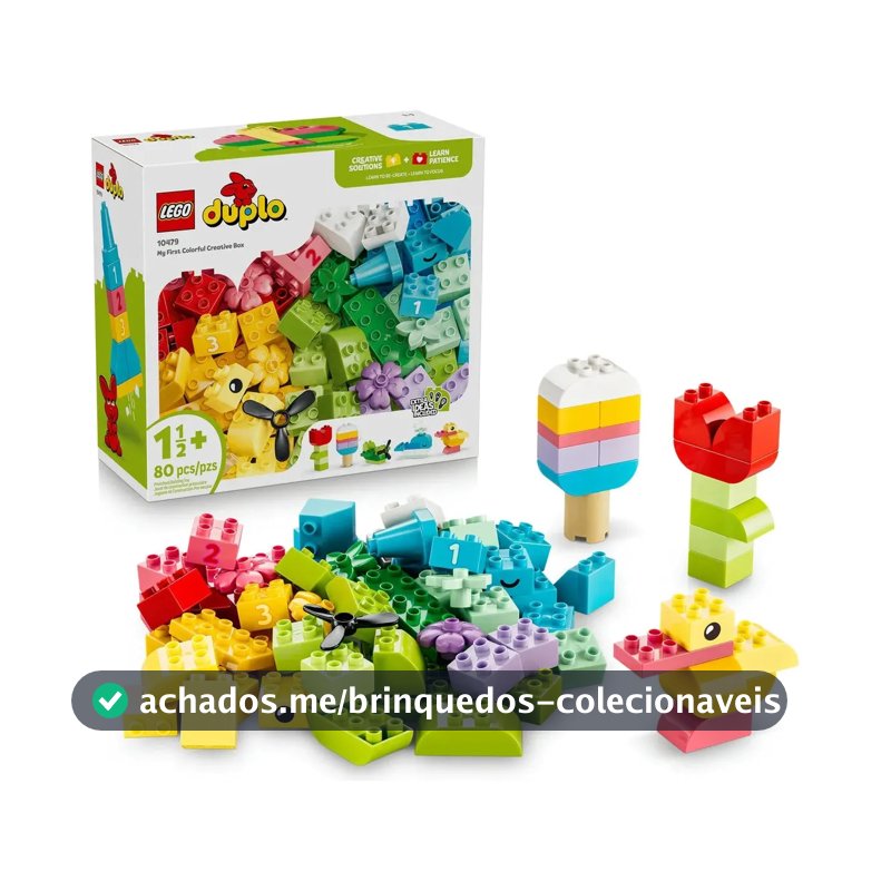 Caixa criativa colorida clássica LEGO DUPLO 10479