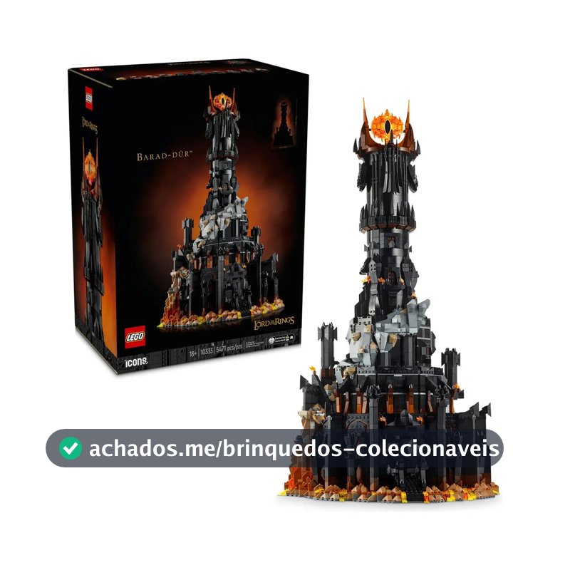 Lego Icons 10333 Barad Dur Senhor dos Anéis