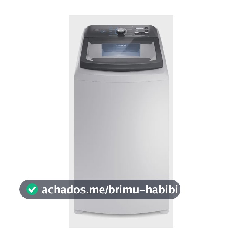 Máquina De Lavar Electrolux 14,5kg Efficient Jetclean Lee15 Branco