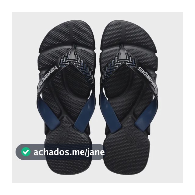 Chinelo Havaianas Masculino Power 2.0 Anatômica Massageadora
