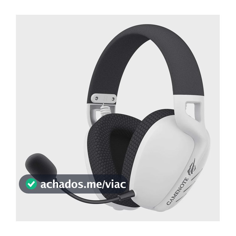 Fone De Ouvido Branco Havit Gamenote Fuxi-h6 - White Branco