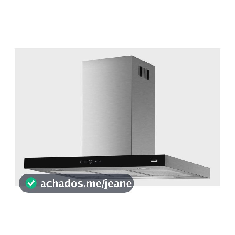 COIFA FRANKE LINEA TOUCH ILHA TETO 90CM EM AÇO INOX
