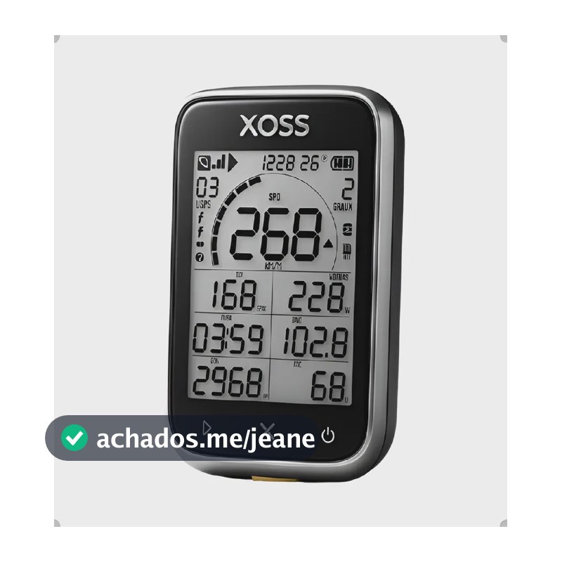 Xoss G3 Plus Gps Ciclismo Computador Bicicleta Preto