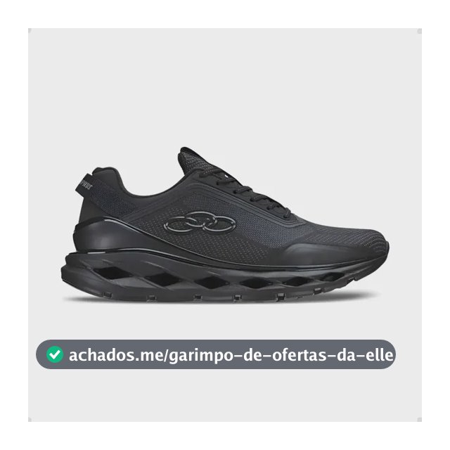 Tênis Esportivo Olympikus Masculino Beats Corrida Moderno Preto 46 Br