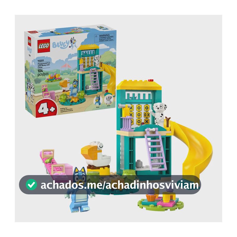 LEGO Bluey 11201 Diversão no parque com Bluey e Chloe