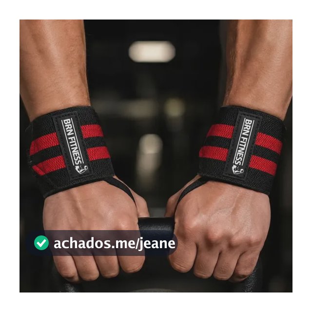Munhequeira Compressão BRN FITNESS Ajustável Suporte para Punho Academia Musculação Crossfit Powerlifting LPO Treino Funcional Levantamento de Peso Proteção e Estabilidade