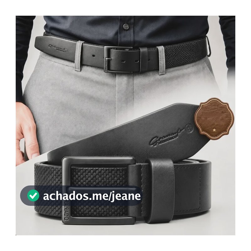 Cinto Em Couro Com Elástico Masculino Super Confortável Top