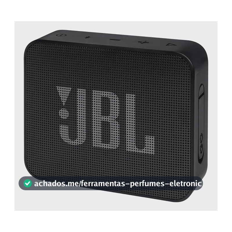 Caixa De Som Bluetooth Jbl Go Essential A Prova D'água Cor P Preto