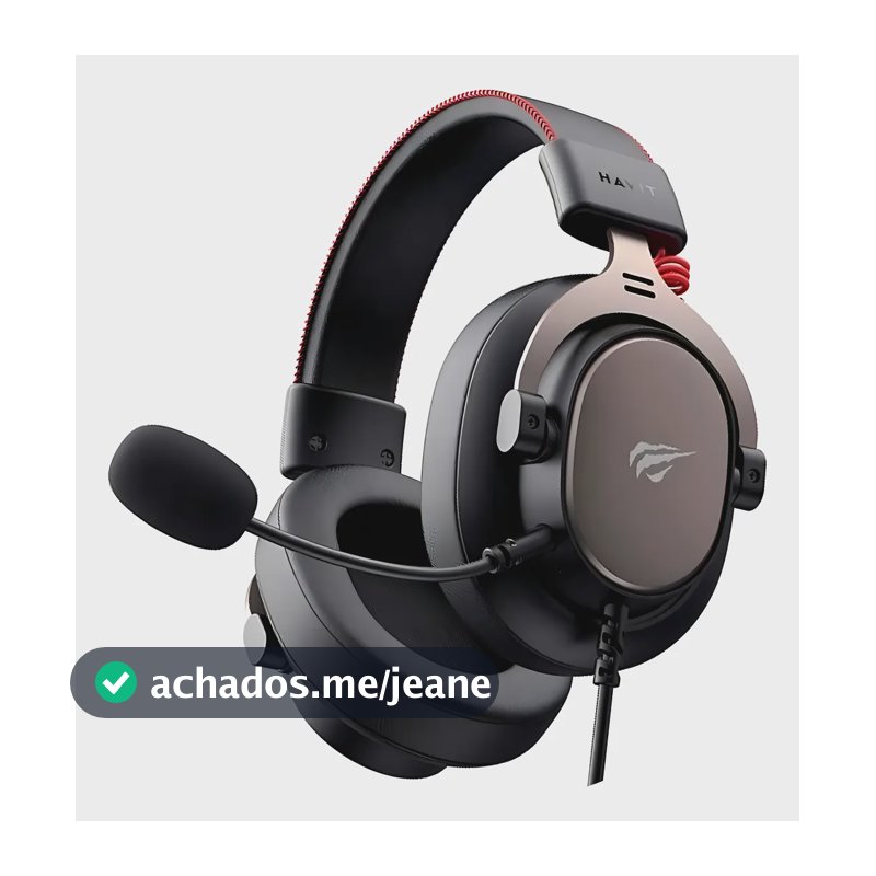 Headset Gamer Havit Gamenote H2015e Preto