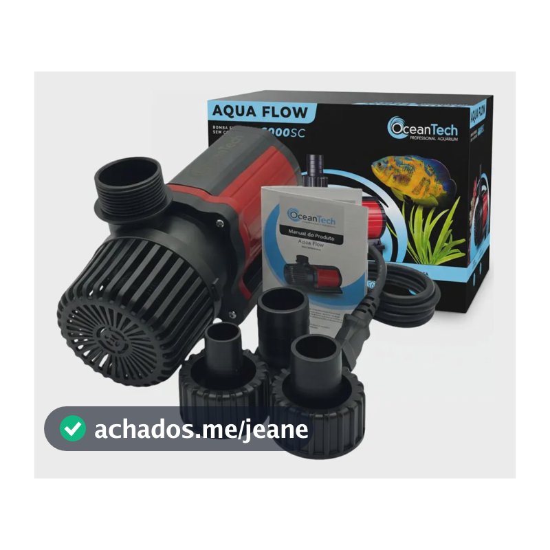 Bomba Submersa Oceantech 12000l/h Aqua Flow 127v 127v